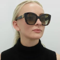 Gucci Sunglasses GG0327S 002 Havana Brown Gradient