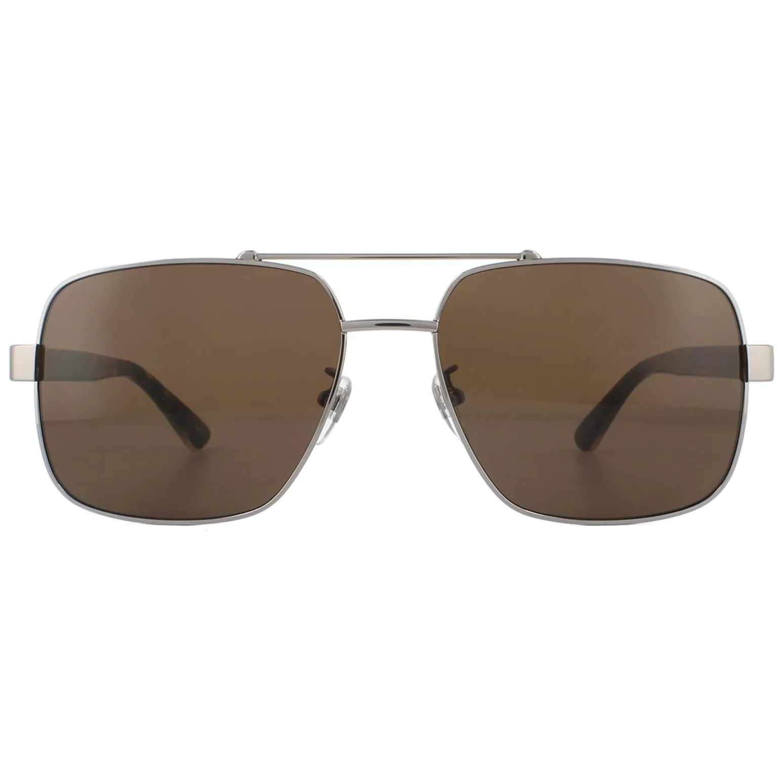 Gucci Sunglasses GG0529S 002 Ruthenium Havana Brown