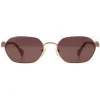 Gucci Sunglasses GG1593S 003 Shiny Rose Gold and Pink Violet
