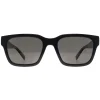 Gucci Sunglasses GG1857S 005 Shiny Black Grey Polarized