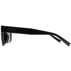 Gucci Sunglasses GG1857S 001 Shiny Black Grey