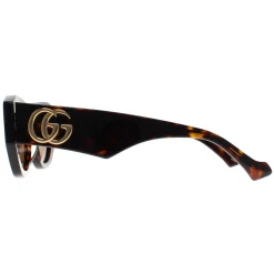 Gucci Sunglasses GG1421S 002 Shiny Dark Havana Brown