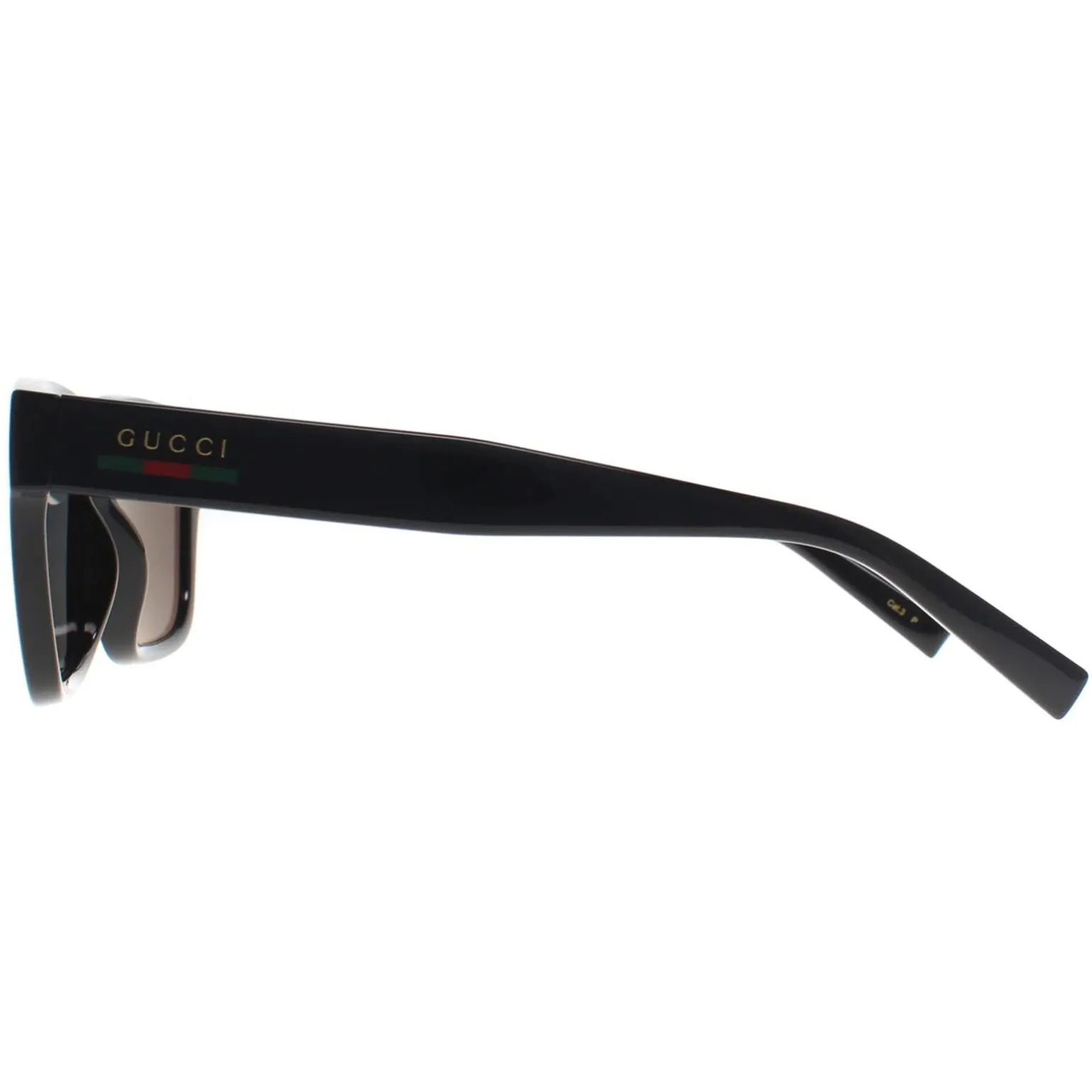 Gucci Sunglasses GG1857S 005 Shiny Black Grey Polarized