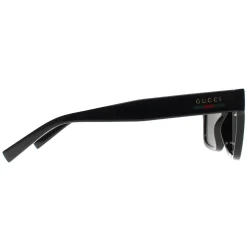 Gucci Sunglasses GG1857S 001 Shiny Black Grey