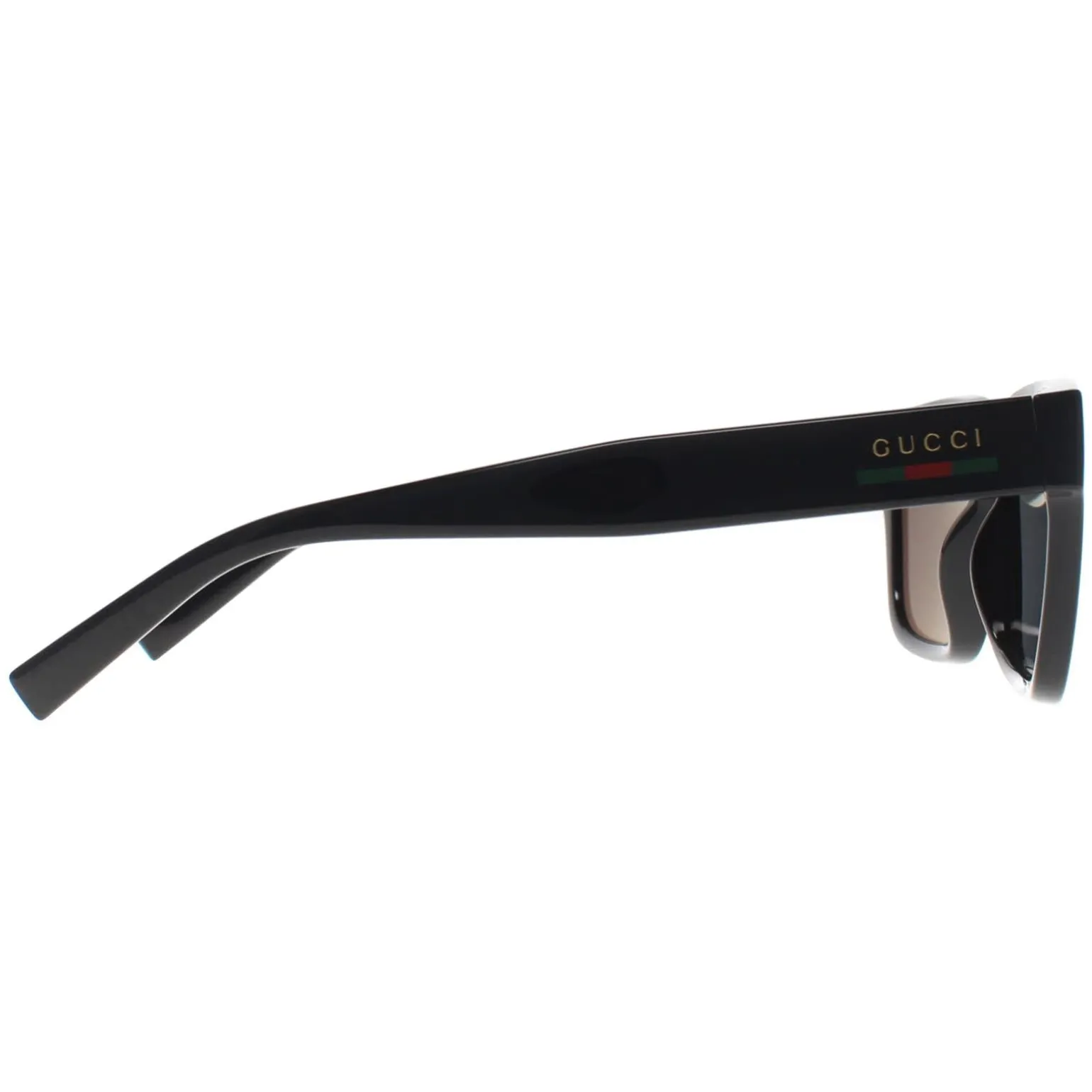 Gucci Sunglasses GG1857S 005 Shiny Black Grey Polarized