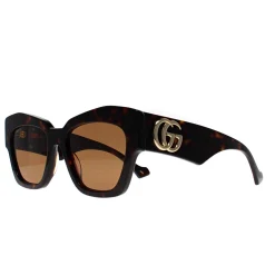 Gucci Sunglasses GG1422S 003 Tortoise Brown