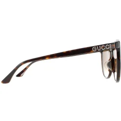 Gucci Sunglasses GG0729SA 002 Havana Brown Gradient