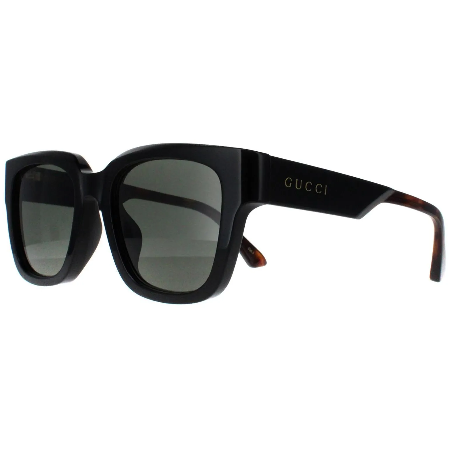Gucci Sunglasses GG1670SK 001 Black with Havana Grey