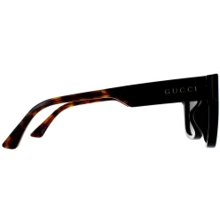 Gucci Sunglasses GG1670SK 001 Black with Havana Grey