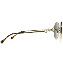 Gucci Sunglasses GG1017SK 001 Gold Grey