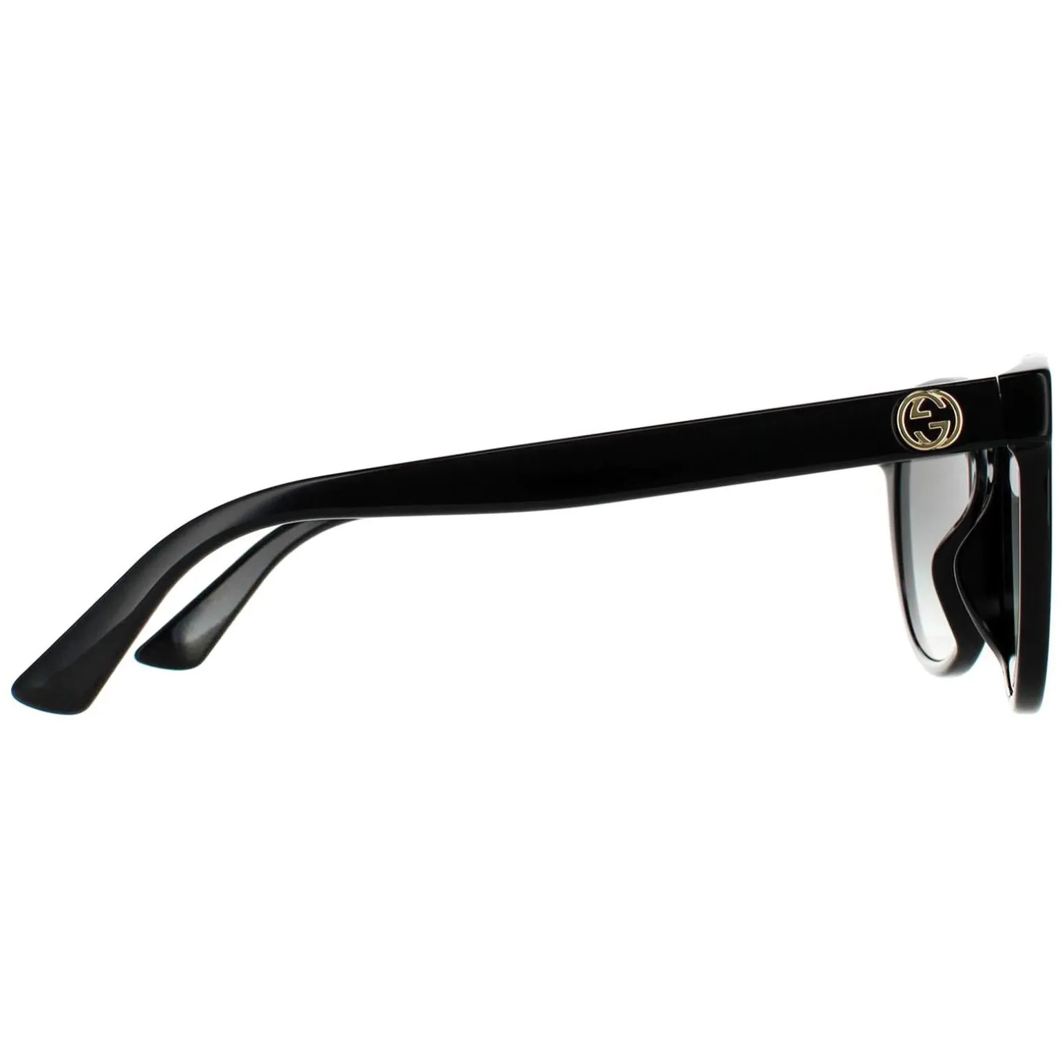 Gucci Sunglasses GG0702SKN 001 Black Grey Gradient