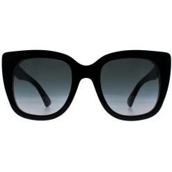 Gucci Sunglasses GG0163SN 001 Black Grey Gradient
