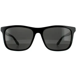 Gucci Sunglasses GG0381SN 007 Black Grey Polarized