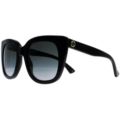 Gucci Sunglasses GG0163SN 001 Black Grey Gradient