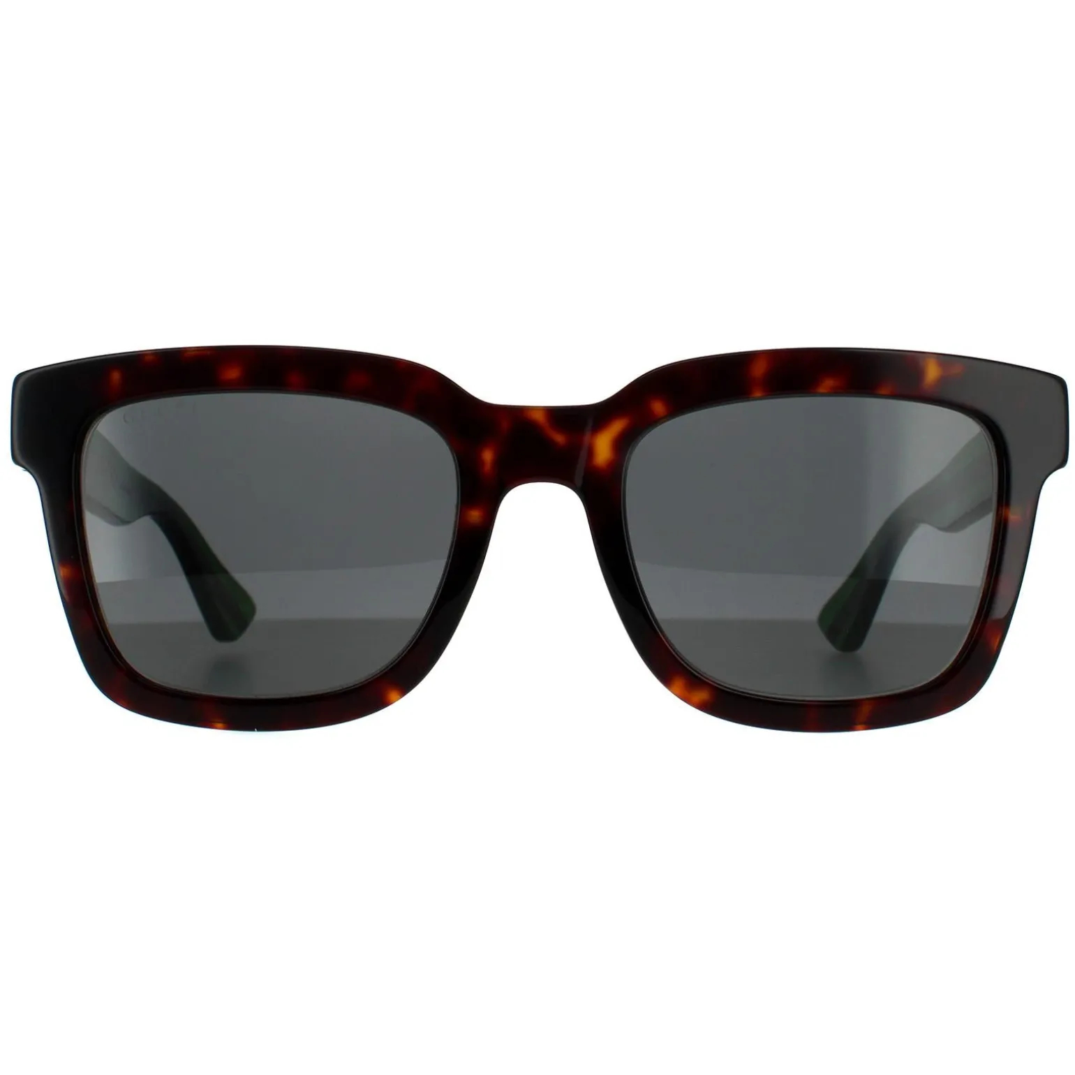 Gucci Sunglasses GG0001SN 003 Havana Green Grey Grey
