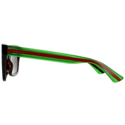 Gucci Sunglasses GG0001SN 003 Havana Green Grey Grey