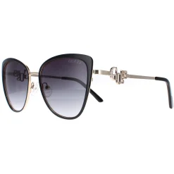 Guess Sunglasses GF6141 01B Black Grey Gradient