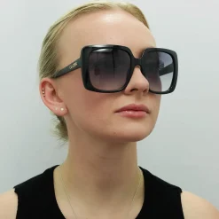 Guess Sunglasses GF6142 01B Black Grey Gradient