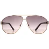 Guess Sunglasses GF6145 32B Gold Grey Gradient