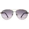 Guess Sunglasses GF0414 32B Gold Smoke Gradient