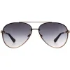 Guess Sunglasses GF6107 32B Gold Grey Gradient