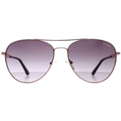 Guess Sunglasses GF6143 28B Rose Gold Grey Gradient