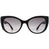 Guess Sunglasses GF0422 01B Shiny Black Smoke Gradient