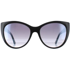 Guess Sunglasses GF6069 01B Shiny Black Smoke Gradient