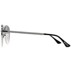 Guess Sunglasses GF6157 10B Shiny Light Nickeltin Grey Gradient