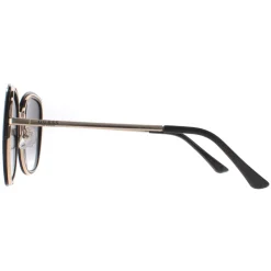 Guess Sunglasses GF0381 01B Shiny Black Smoke Gradient
