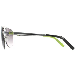 Guess Sunglasses GF5065 10B Shiny Light Nickeltin Smoke Gradient