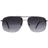 Guess Sunglasses GF0205 10B Silver Grey Gradient