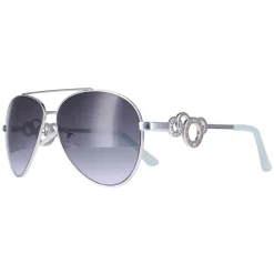 Guess Sunglasses GF0365 10B Silver Grey Gradient
