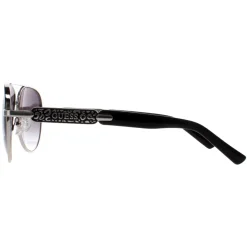 Guess Sunglasses GF0287 06B Silver Black Grey Gradient