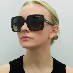 Guess Sunglasses GF6142 52F Black Brown Gradient