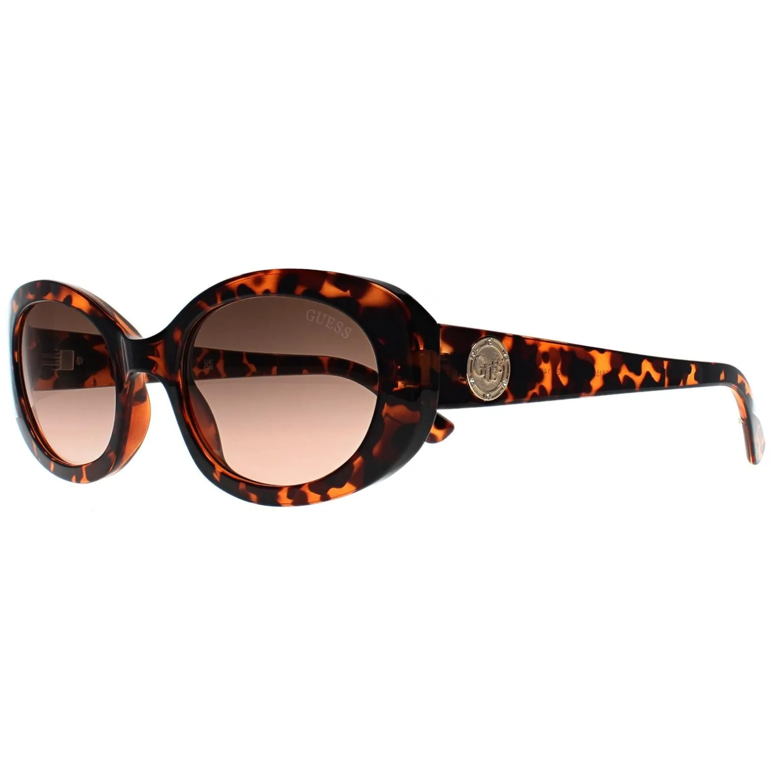 Guess Sunglasses GF6150 52F Dark Havana Brown Gradient