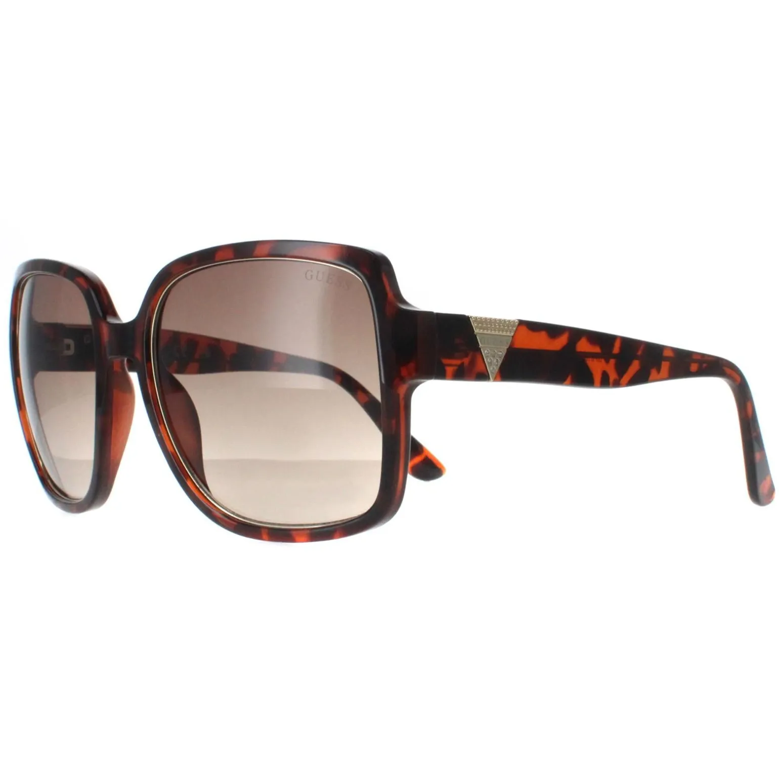 Guess Sunglasses GF6180 52F Dark Havana Brown Gradient