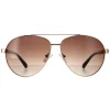 Guess Sunglasses GF0221 32F Gold Brown Gradient
