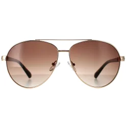 Guess Sunglasses GF0221 32F Gold Brown Gradient