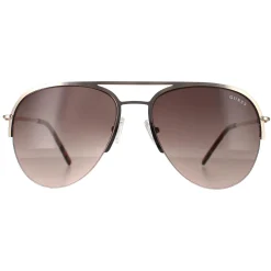 Guess Sunglasses GF0224 32F Gold Brown Gradient
