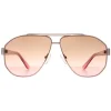 Guess Sunglasses GF6145 28F Rose Gold Brown Gradient
