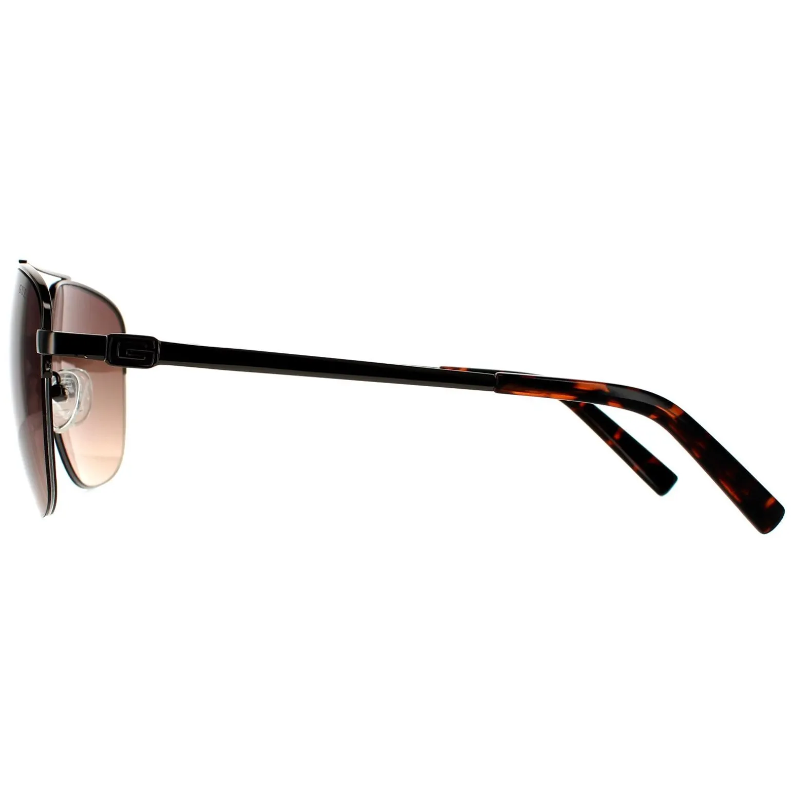 Guess Sunglasses GF5065 08F Shiny Gunmetal Brown Gradient