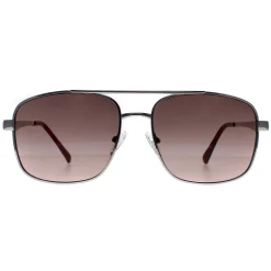 Guess Sunglasses GF0211 10F Silver Brown Gradient