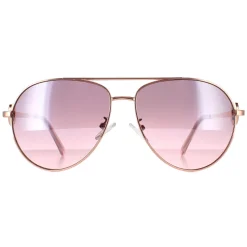 Guess Sunglasses GF3064 28U Rose Gold Brown