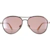 Guess Sunglasses GF0350 28U Shiny Rose Gold Bordeaux Mirror
