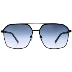 Guess Sunglasses GF5081 01W Black Blue Gradient Mirrored