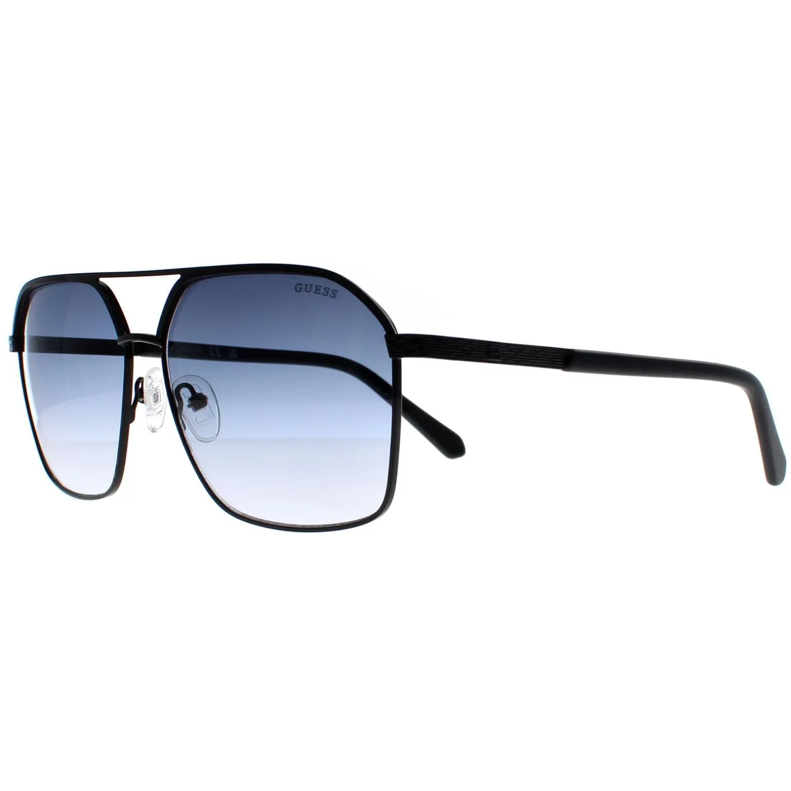 Guess Sunglasses GF5081 01W Black Blue Gradient Mirrored