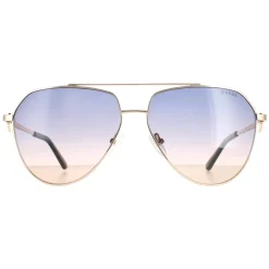Guess Sunglasses GF6140 32W Gold Blue Gradient