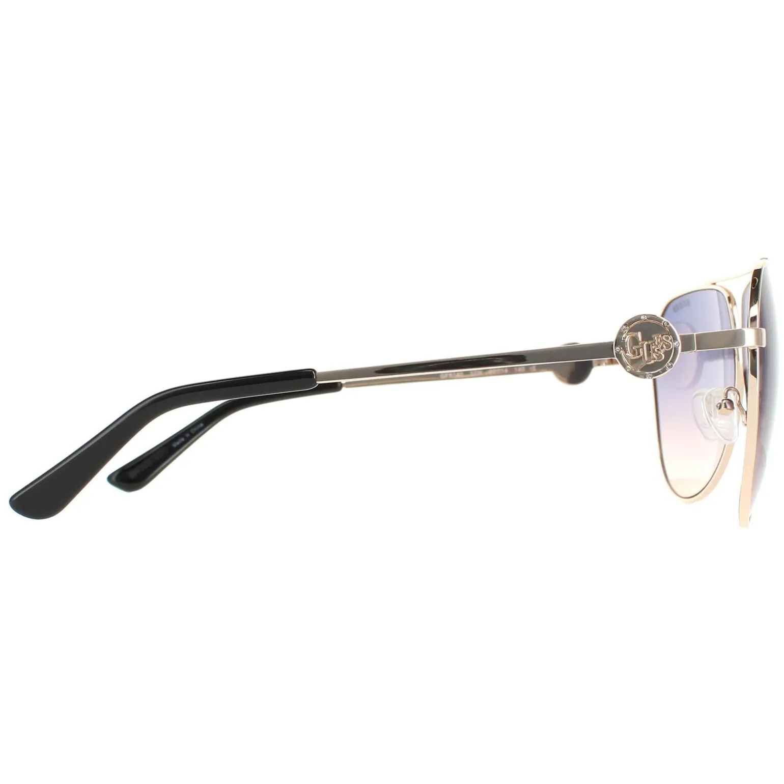 Guess Sunglasses GF6140 32W Gold Blue Gradient