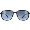 Guess Sunglasses GF0184 02W Matte Black Blue Gradient